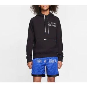 Nike x UN LeBron James I More Than An Athlete Black Hoodie Sweatshirt Men's Med